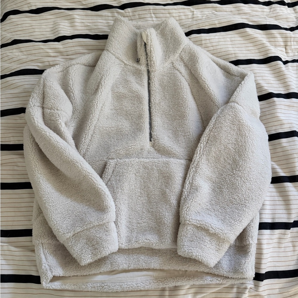 lululemon athletica Scuba Half Zip Long Sherpa Fleece Jacket